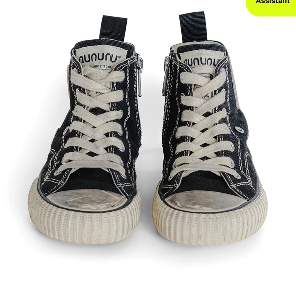 NUNUNU HIGH TOPS SNEACKERS SIZE 12.5 C